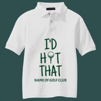 Youth Silk Touch Polo Thumbnail