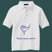 Youth Silk Touch Polo Thumbnail