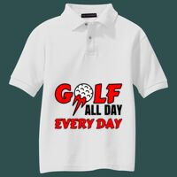 Youth Silk Touch Polo Thumbnail