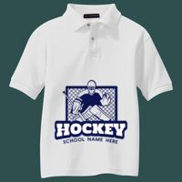 Youth Silk Touch Polo Thumbnail