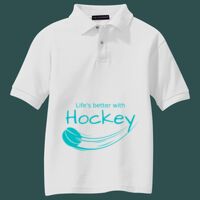 Youth Silk Touch Polo Thumbnail