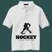 Youth Silk Touch Polo Thumbnail