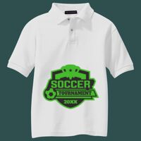 Youth Silk Touch Polo Thumbnail