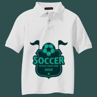 Youth Silk Touch Polo Thumbnail
