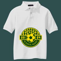 Youth Silk Touch Polo Thumbnail