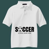 Youth Silk Touch Polo Thumbnail