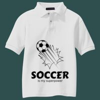 Youth Silk Touch Polo Thumbnail