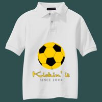 Youth Silk Touch Polo Thumbnail