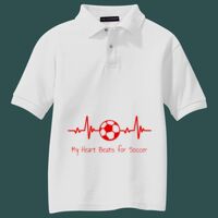 Youth Silk Touch Polo Thumbnail
