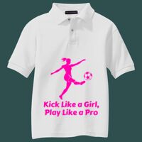 Youth Silk Touch Polo Thumbnail