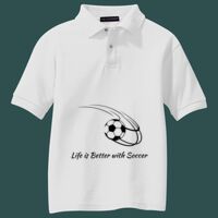 Youth Silk Touch Polo Thumbnail