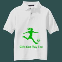 Youth Silk Touch Polo Thumbnail