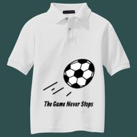 Youth Silk Touch Polo Thumbnail