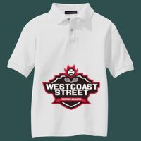 Youth Silk Touch Polo Thumbnail