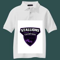 Youth Silk Touch Polo Thumbnail