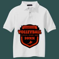 Youth Silk Touch Polo Thumbnail