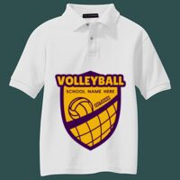 Youth Silk Touch Polo Thumbnail