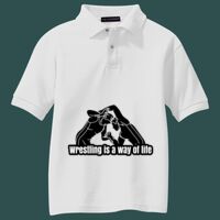 Youth Silk Touch Polo Thumbnail