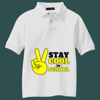 Youth Silk Touch Polo Thumbnail
