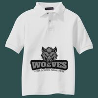 Youth Silk Touch Polo Thumbnail
