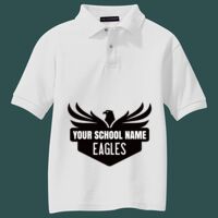 Youth Silk Touch Polo Thumbnail