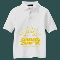 Youth Silk Touch Polo Thumbnail