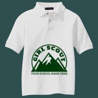 Youth Silk Touch Polo Thumbnail