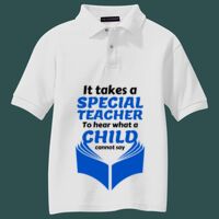 Youth Silk Touch Polo Thumbnail