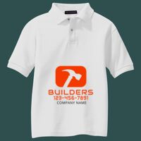 Youth Silk Touch Polo Thumbnail