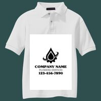 Youth Silk Touch Polo Thumbnail