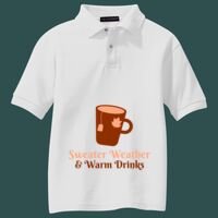 Youth Silk Touch Polo Thumbnail