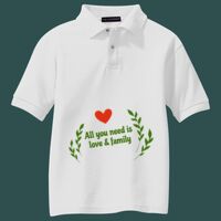 Youth Silk Touch Polo Thumbnail