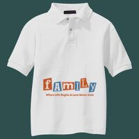 Youth Silk Touch Polo Thumbnail