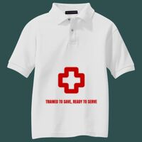 Youth Silk Touch Polo Thumbnail