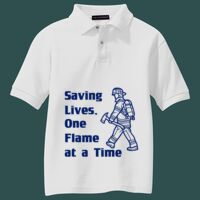 Youth Silk Touch Polo Thumbnail