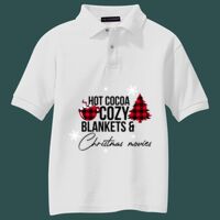 Youth Silk Touch Polo Thumbnail
