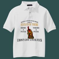Youth Silk Touch Polo Thumbnail