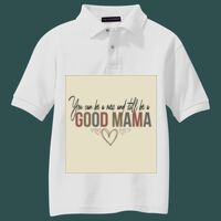 Youth Silk Touch Polo Thumbnail