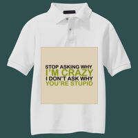 Youth Silk Touch Polo Thumbnail