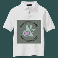 Youth Silk Touch Polo Thumbnail