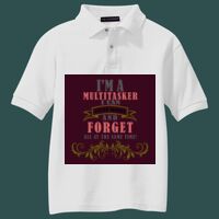 Youth Silk Touch Polo Thumbnail