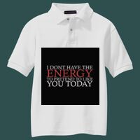 Youth Silk Touch Polo Thumbnail