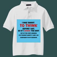 Youth Silk Touch Polo Thumbnail
