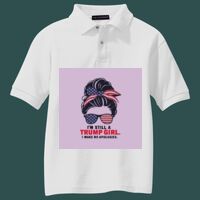 Youth Silk Touch Polo Thumbnail