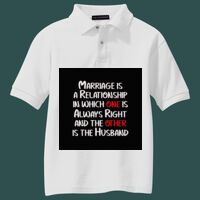 Youth Silk Touch Polo Thumbnail