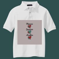 Youth Silk Touch Polo Thumbnail